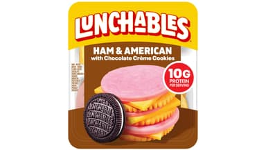 Lunchables Ham and American Cheese Snack