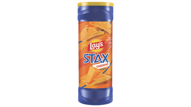 Lay's Stax Cheddar Flavored Potato Crisps
