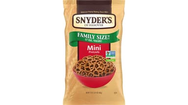 Snyder's of Hanover Low Fat Mini Pretzels Family Size