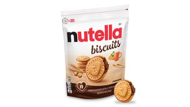 Nutella Biscuits Cookies Filled with Nutella Hazelnut Spread