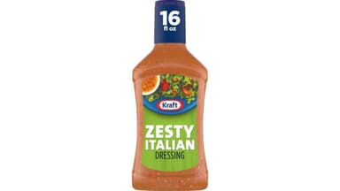 Kraft Condiments Zesty Italian Salad Dressing