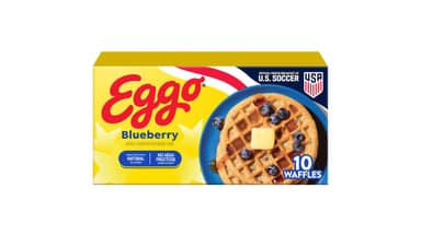 Eggo Frozen Blueberry Waffles