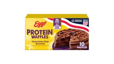 Eggo Protein Chocolate Chip Brownie Waffles