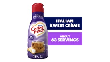 Coffee-Mate Gluten Free Italian Sweet Creme Flavored Liquid Coffee Creamer